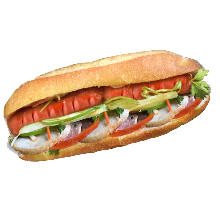 Bánh Mì Xúc Xích Xông Khói Đà Nẵng - Ba Hưng Bakery